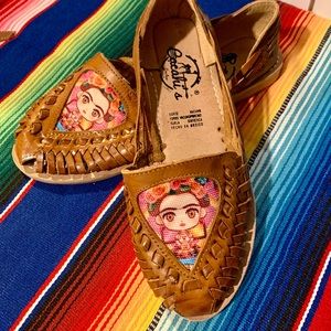 Mexican leather huarache